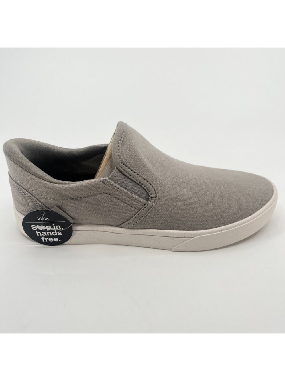 Kizik Venice Womens Size 8.5D Mens 7 Gray Athletic Hands Free Shoes Sneakers